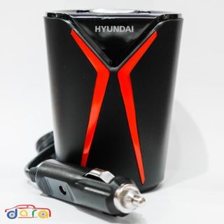 Hy-18 tẩu cốc hai nguồn ba cổng USB-bộ chia tẩu sạc thông minh cho ô tô
