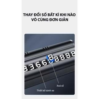 Bảng Ghi Số Điện Thoại Ô Tô 4in1 Bằng Kim Loại – Giá Đỡ Điện Thoại, Búa Phá Kính Thoát Hiểm, Bảng Số -Tặng Kèm Sáp Thơm