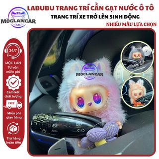 Thú Bông LABUBU Trang Trí Cần Gạt Nước Trang Trí Xe Hơi Siêu Đáng Yêu, Phụ Kiện Đồ Chơi Xe Hơi