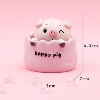 Heo Happy Pig,Lucly Pig,Sweet Pig, Lovely Pig Lò Xo Lắc Lư Trang Trí Taplo Ô Tô Quà Tặng Dễ Thương