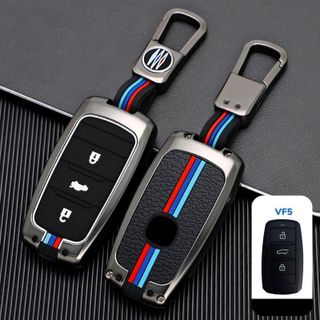 (Mẫu Mới) Ốp Chìa Khóa Xe Điện Vinfast VF5 Chất Liệu Hợp Kim - Bảo Vệ Khoá Xe- Mộc Lan Car