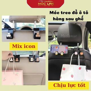Móc treo đồ ô tô, ngài sau ghế, tiện dụng hình chữ S, phụ kiện trang trí, hộc đựng đồ, phụ kiện bên trong xe hơi Phụ Tùng Nội Thất