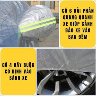 Bạt Phủ Xe Ô Tô Mazda 2, Mazda 3, Mazda 6, CX5, CX8, CX9, BT50, Chất Liệu Bạt Tráng Nhôm Cao Cấp