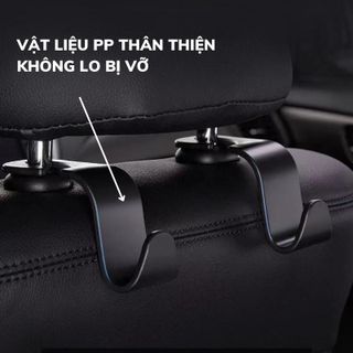 Móc treo đồ ô tô, ngài sau ghế, tiện dụng hình chữ S, phụ kiện trang trí, hộc đựng đồ, phụ kiện bên trong xe hơi Phụ Tùng Nội Thất