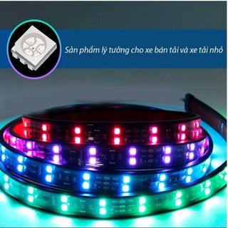 Set Hộp 4 Thanh Đèn Led Gầm Ngoại Thất Ô Tô Nhiều Màu Sắc Chỉnh Bằng APP ( 90cmx2, 120cmx2) - Khải Huy Scar