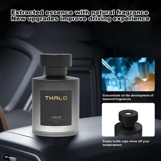 Chai Hương Liệu Ô Tô Nước Hoa Ô Tô ThaLo Tinh Chất Thiên Nhiên 120ml