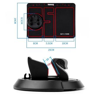 Thảm AROMA Kèm Giá Đỡ Điện Thoại Chống Trượt Xoay 360°–Tặng Kèm Sáp Thơm,Đế Silicon Chống Trượt Đa Năng