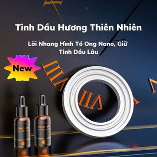 (2 in 1)Nước Hoa Ô Tô AROMATHERAPY cao cấp Năng Lượng Mặt Trời kèm bảng ghi số điện thoại đặt Taplo