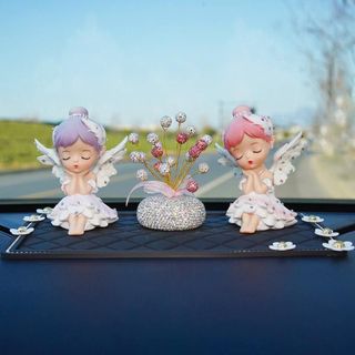 Decor Búp Bê Baby Thiên Thần Anne Trang Trí Taplo Ô Tô Bàn Học Bàn Làm Việc Dễ Thương Sáng Tạo