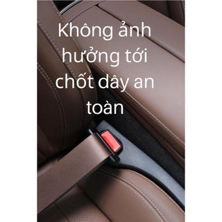 Miếng chặn khe ghế ô tô tránh rơi đồ vật bụi bẩn vào khe ghê ô tô chất liệu Polyurethane - KT 40.5x6.5cm