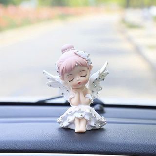 Decor Búp Bê Baby Thiên Thần Anne Trang Trí Taplo Ô Tô Bàn Học Bàn Làm Việc Dễ Thương Sáng Tạo