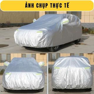 Bạt Phủ Xe Ô Tô Chevrolet Spark, Colorado, Trailblazer, Aveo, Cruze, Orlando, Captiva - Chất Liệu Bạt Tráng Nhôm 3 Lớp