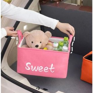 Hộp Đựng Đồ Cốp Xe Ô Tô Gấp Gọn Sweet Love Siêu Dễ Thương Khải Huy Auto Car