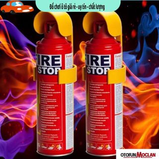 BÌNH CỨU HỎA MINI CHO XE Ô TÔ 500ML TIỆN DỤNG ( hạn sử dụng đến 2028)