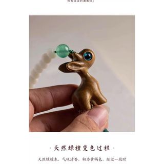 Khánh Treo Xe Gương Xe Ô Tô Hươu Và Hoa Sen Treo Xe Mang Lại May Mắn