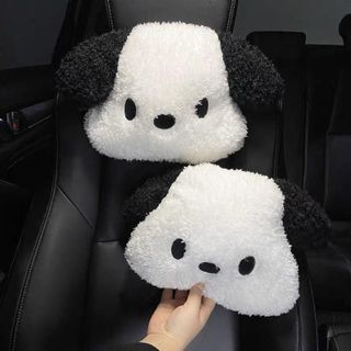 (G02) Bộ Gối Tựa Ô Tô Hình Chú Chó PACHA Siêu Dễ Thương Trang Trí Nội Thất Xe Hơi Cao Cấp
