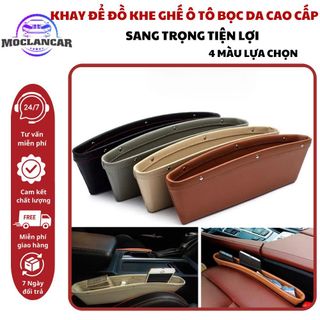 Khay Để Đồ Khe Ghế ,Khay Dẹt Cài Giữa Ghế Đa Năng Để Nhiều Vật Dụng Tiện Ích-Moclancar