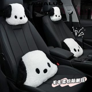 (G02) Bộ Gối Tựa Ô Tô Hình Chú Chó PACHA Siêu Dễ Thương Trang Trí Nội Thất Xe Hơi Cao Cấp