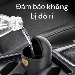 Thùng đựng rác cho ô tô dung tích 520M thiết kế nhỏ gọn không mất diện tích Nhựa