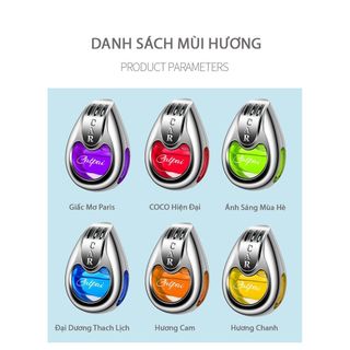 Quạt kẹp cửa gió điều hòa ô tô/Nước hoa kẹp cửa gió ô tô Catpai Hoàn toàn tự nhiên