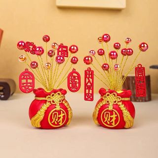 Chậu Cây Kim Tiền Trang Trí May Mắn Tài Lộc Trang Trí Nhà Cửa, Bàn Làm Việc,Văn Phòng,Taplo Ô Tô Decor Phòng