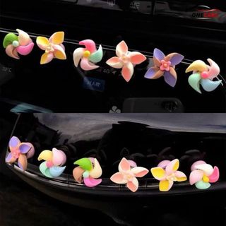 Set 6 Chong Chóng Mini Trang Trí Xe, Bàn Học, Văn Phòng,...Khaihuyauto