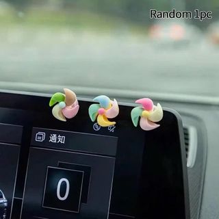 Set 6 Chong Chóng Mini Trang Trí Xe, Bàn Học, Văn Phòng,...Khaihuyauto