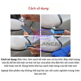 Kem Xóa Vết Xước Ô Tô Xe Máy Che Mờ Vết Xước Xe Xóa Trầy Xước Xe Ô Tô Hiệu Quả Tặng Kèm Mút Xốp