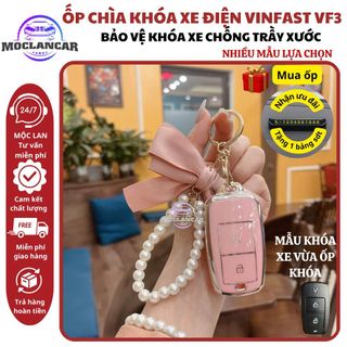 Ốp Chìa Khóa Xe Điện Vinfast VF3 ,Móc Khóa VF3 Bảo Vệ Chìa Khóa Chống Trầy Xước Nhựa TPU Cao Cấp