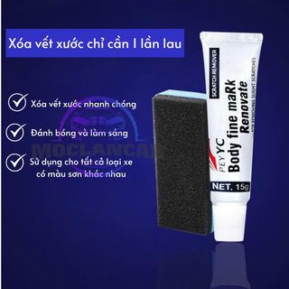 Kem Xóa Vết Xước Ô Tô Xe Máy Che Mờ Vết Xước Xe Xóa Trầy Xước Xe Ô Tô Hiệu Quả Tặng Kèm Mút Xốp