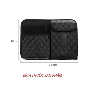 Túi Đa Năng Đựng Khăn Giấy, Để Đồ Da PU Ô Tô – Gắn Sau Ghế Ngồi Sang Trọng, Tiết Kiệm Không Gian
