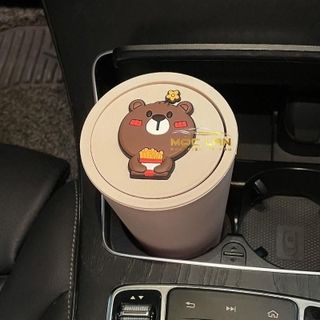 Cốc Đựng Rác Mini Họ Tiết Thương Tiện Dụng Cho Xe Hơi-Đựng Đồ Nhỏ Gọn Giữ Gìn Vệ Sinh Trên Xe