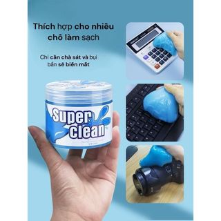 Gel Vệ Sinh Bàn Phím Super Clean – Làm Sạch Bụi Bẩn Laptop, PC, Nội Thất Ô Tô