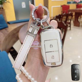 Ốp Chìa Khóa Xe Điện Vinfast VF3 ,Móc Khóa VF3 Bảo Vệ Chìa Khóa Chống Trầy Xước Nhựa TPU Cao Cấp