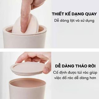 Cốc Đựng Rác Mini Họ Tiết Thương Tiện Dụng Cho Xe Hơi-Đựng Đồ Nhỏ Gọn Giữ Gìn Vệ Sinh Trên Xe