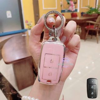 Ốp Chìa Khóa Xe Điện Vinfast VF3 ,Móc Khóa VF3 Bảo Vệ Chìa Khóa Chống Trầy Xước Nhựa TPU Cao Cấp