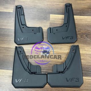 Bộ 4 Tấm Chắn Bùn Xe VinFast VF3 Trước Sau – Phụ Kiện Ô Tô – Chống Bùn Đất Dễ Lắp (Tặng kèm Ốc Vít)