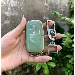 Ốp khoá Toyo-ta-Veloz, Raize, Avanza 2022 chất liệu TPU cao cấp, sang trọng