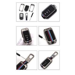 Ốp Bảo Vệ Chìa Khóa Xe Honda Civic, City, CRV, HRV, Brio, Accord Hợp Kim Kẽm Cao Cấp Otofunmoclan Móc Khoá Móc Khóa
