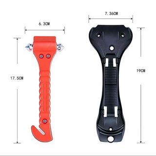 (Hàng Sẵn)Bình Cứu Hỏa Mini + Búa Phá Kính Ô Tô | Dụng Cụ Thoát Hiểm Khẩn Cấp Cho Xe Hơi, Xe Máy, Gia Đình