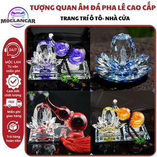 Nhiều Mẫu Tượng Nước Hoa Ô Tô Cao Cấp Để Taplo Xe Hơi,Tượng Phật Quan Âm,Tượng Hồ Lô Đá Pha Lê