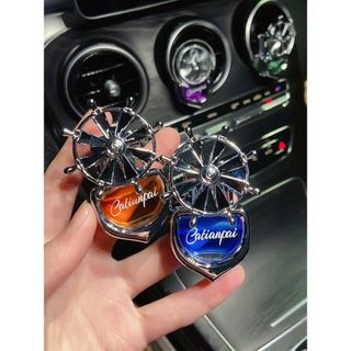 Nước Hoa Catpai Xoay Cánh Theo Gió, Cài Cửa Gió Điều Hòa Khuếch Tán Tinh Dầu Khử Mùi Xe Hơi khaihuyauto