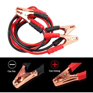 Bộ 2 dây câu bình ắc quy xe ô tô chịu tải 2000AMP Kích Điện Cứu Hộ Ô Tô
