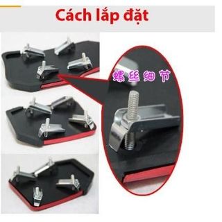 Bộ Ốp Chân Phanh Chân Ga, Chân Côn Số Sàn, Số Tự Động Cho Ô Tô Phong Cách Thể Thao- 3 Màu Lựa Chọn
