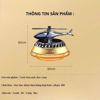 Nước Hoa Máy Bay Trang Trí Taplo Ô Tô Sử Dụng Bằng Năng Lượng Mặt Trời Khuếch Tán Hương Thơm Tặng Kèm 1 Lọ Tinh Dầu