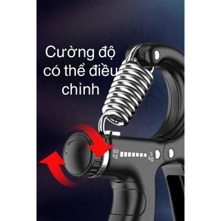 Kìm Bóp Tay Kìm Tập Cơ Tay Dụng Cụ Tập Gym Tại Nhà Điều Chỉnh Lực 5-60kg Có Đếm số tự động Tập Tay Đồng Tập Thể Dục Cao Su Nam