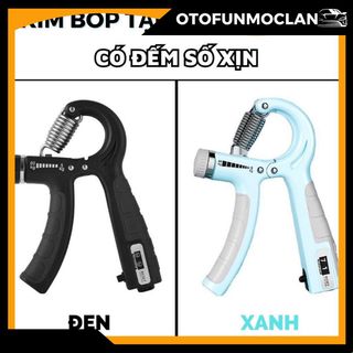Kìm Bóp Tay Kìm Tập Cơ Tay Dụng Cụ Tập Gym Tại Nhà Điều Chỉnh Lực 5-60kg Có Đếm số tự động Tập Tay Đồng Tập Thể Dục Cao Su Nam