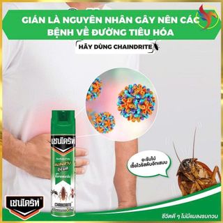 BÌNH XỊT CÔN TRÙNG CHAINDRITE 600ML THÁI LAN (T24)