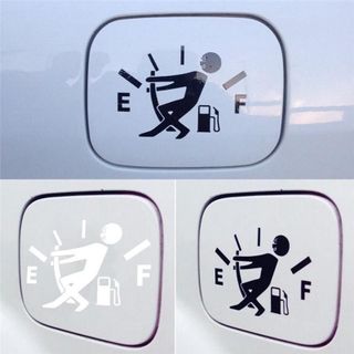 Tem Dán Nắp Xăng Trang Trí. Decal Dán Nắp Bình Xăng Ô Tô, Thiết Kế Độc Đáo Sáng Tạo