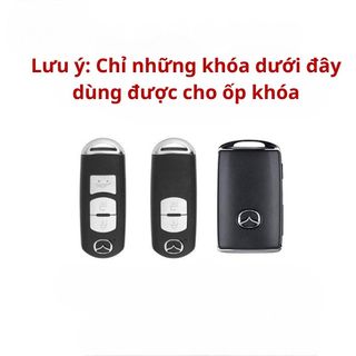 Ốp Khóa Kim Loại Phản Quang Thể Thao Mazda 2 Nút - Mazda 3 Nút - Mazda 2020 Giúp Bảo Vệ Chìa Khóa Móc Khoá Móc Khóa